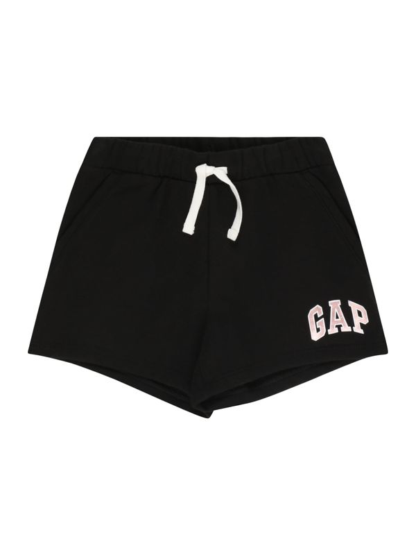 GAP GAP Hlače  roza / crna / bijela
