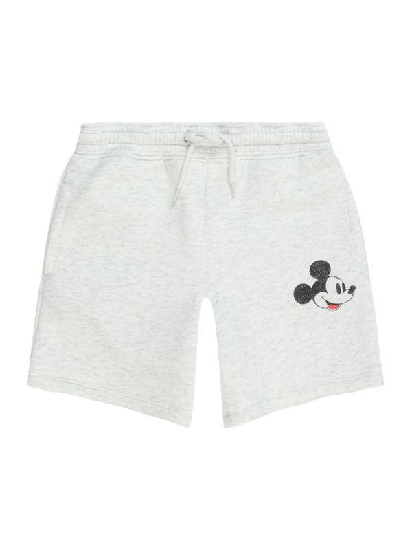 GAP GAP Hlače  siva melange / crvena / crna