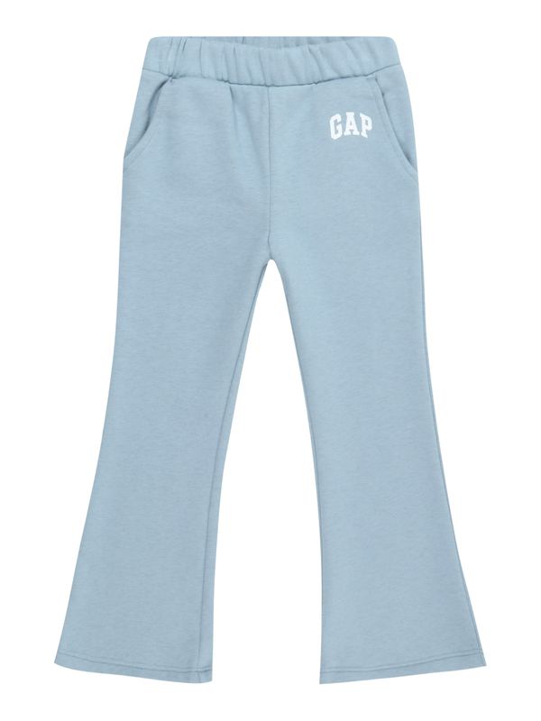 GAP GAP Hlače  svijetloplava / bijela