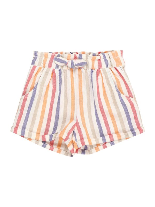 GAP GAP Hlače  tamno bež / opal / krvavo crvena / prljavo bijela