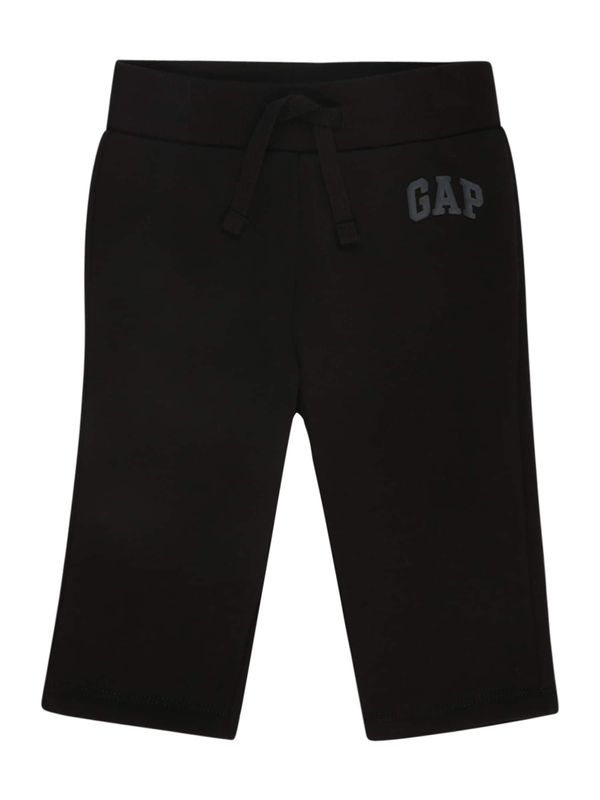 GAP GAP Hlače  tamo siva / crna