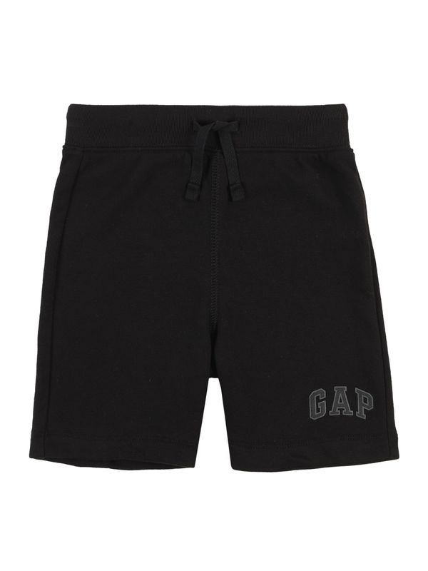 GAP GAP Hlače  tamo siva / crna