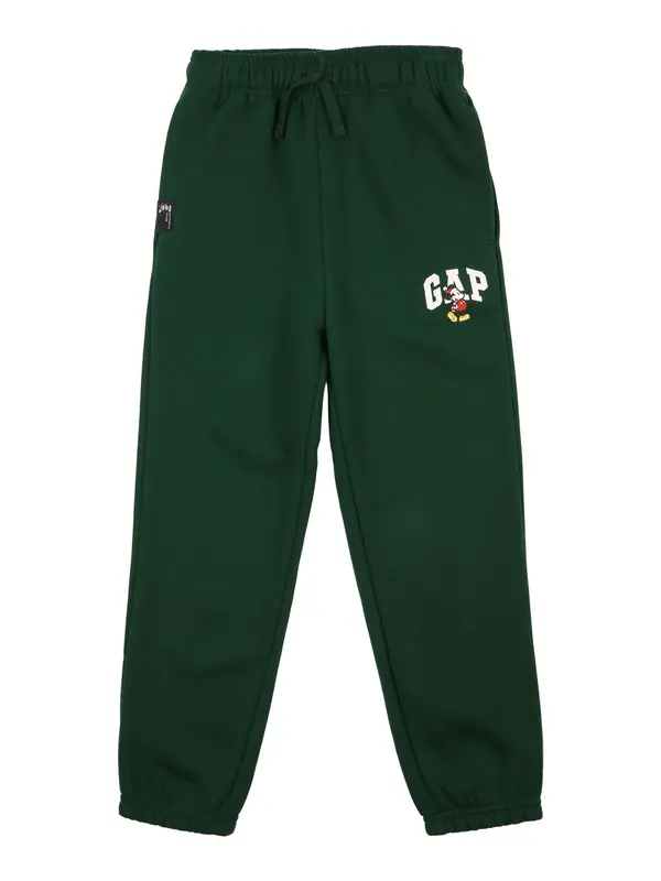 GAP GAP Hlače  žuta / tamno zelena / crvena / bijela