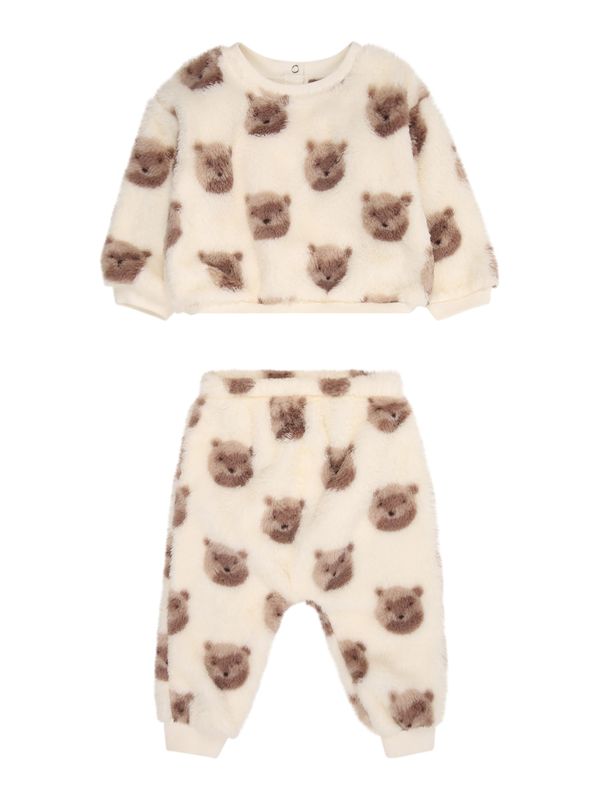 GAP GAP Komplet  bež / brokat / vuneno bijela