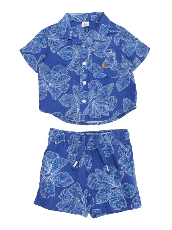 GAP GAP Komplet  plava / bijela