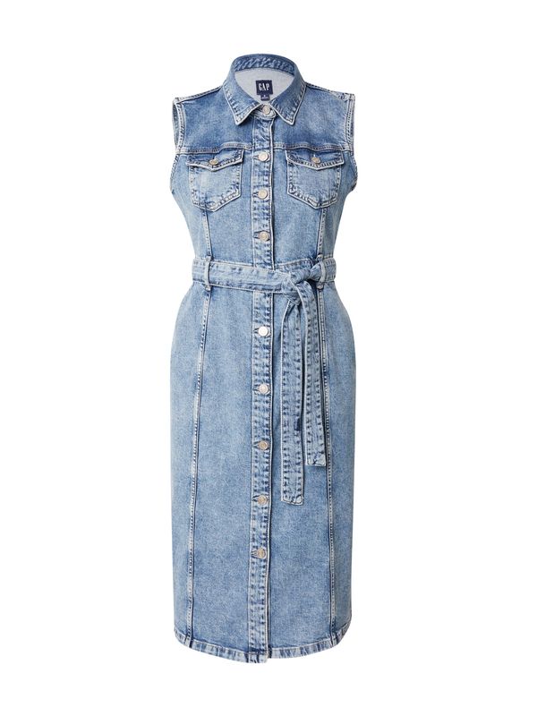 GAP GAP Košulja haljina 'PRESTON'  plavi traper