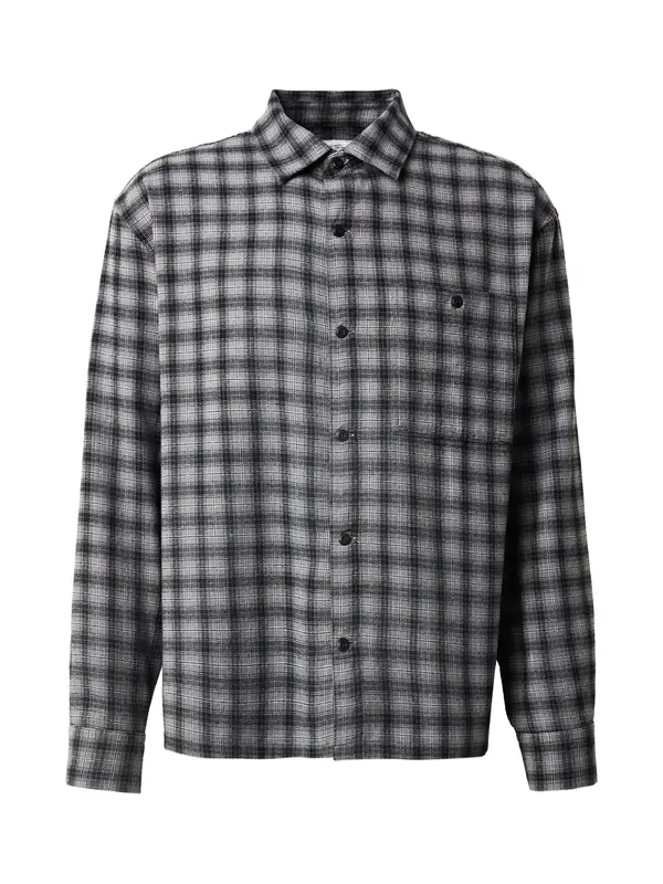 GAP GAP Košulja  siva / taupe siva / crna