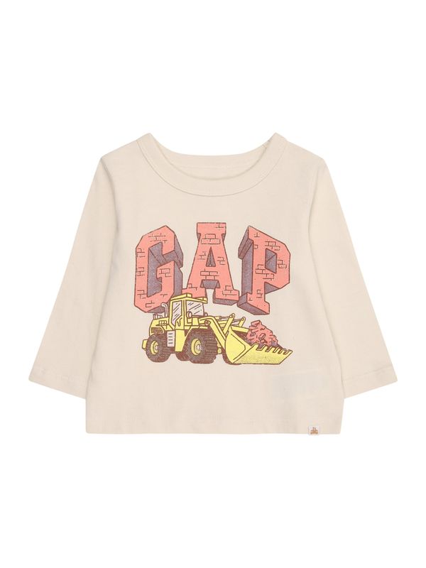 GAP GAP Majica  bež / žuta / narančasta