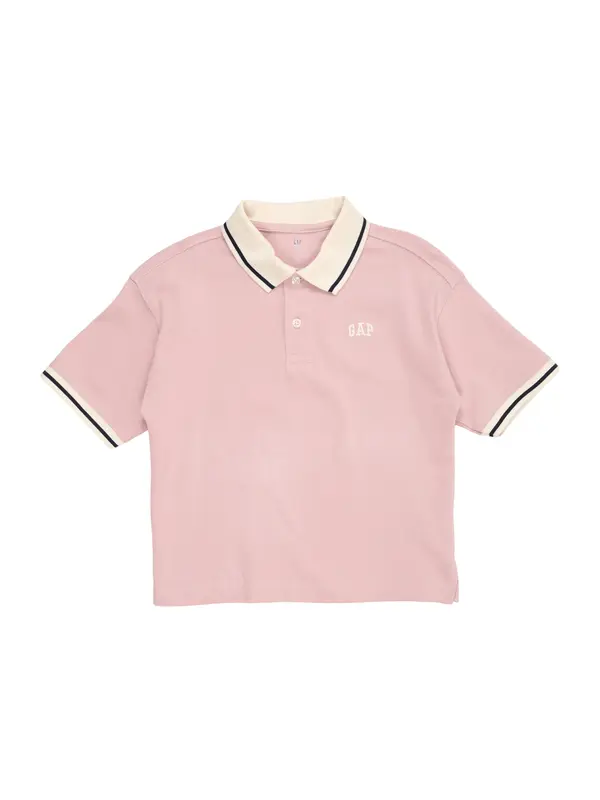 GAP GAP Majica  boja pijeska / roza / crna