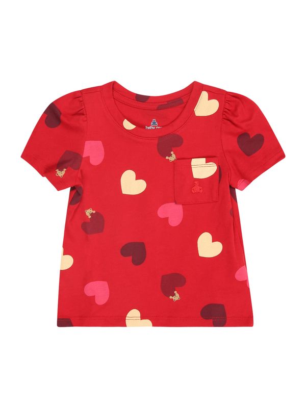 GAP GAP Majica  boja pijeska / svijetloroza / svijetlo crvena / tamno crvena