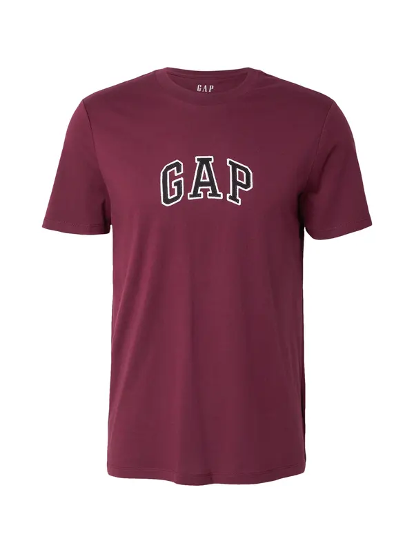 GAP GAP Majica  boja vina / crna / bijela