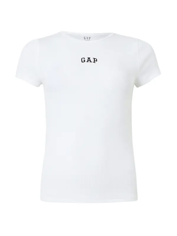 GAP GAP Majica  crna / bijela