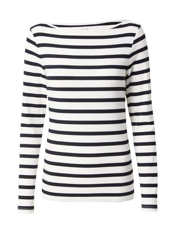 GAP GAP Majica  crna / bijela