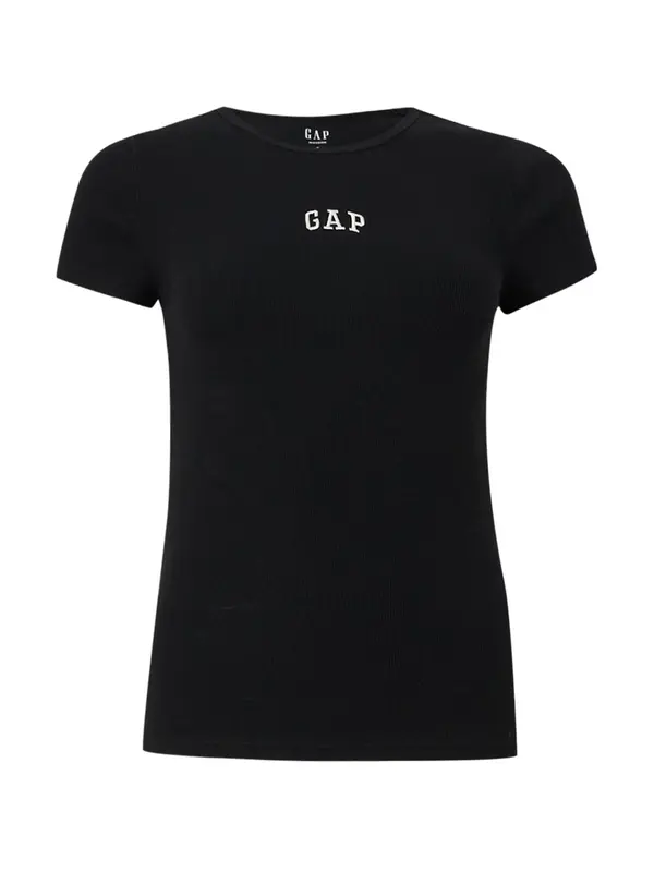 GAP GAP Majica  crna / bijela