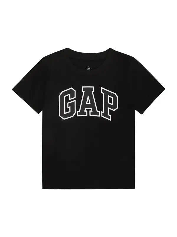 GAP GAP Majica  crna / bijela