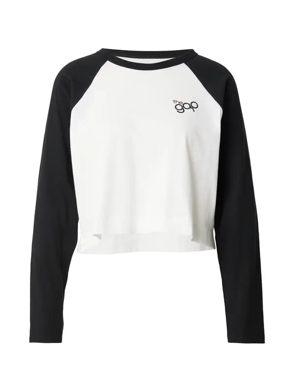 GAP GAP Majica  crna / bijela