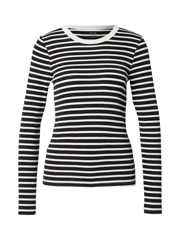 GAP GAP Majica  crna / bijela