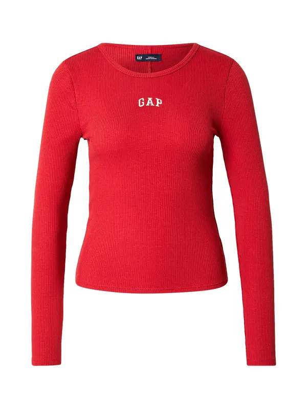 GAP GAP Majica  crvena / bijela