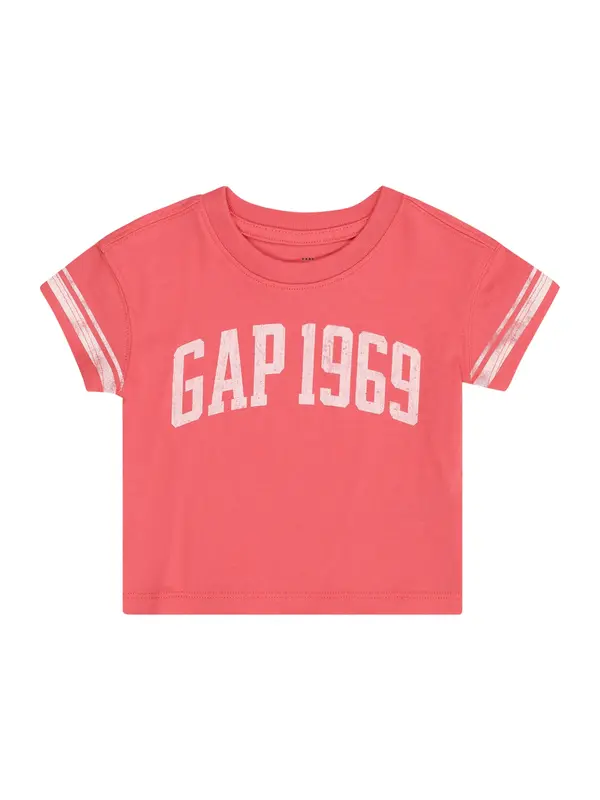 GAP GAP Majica  crvena / prljavo bijela