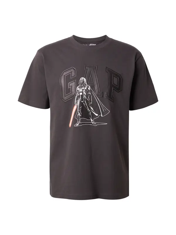 GAP GAP Majica 'DARTH VADER X GAP'  grafit siva / crvena / crna / bijela