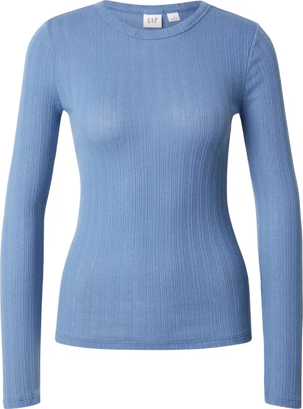 GAP GAP Majica 'ESSENTIAL POINTELLE'  golublje plava