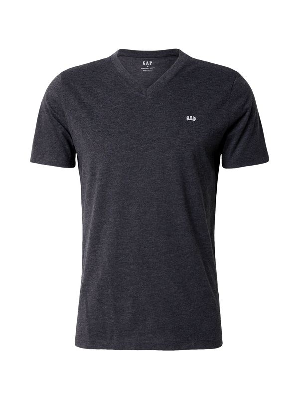 GAP GAP Majica 'EVERYDAY'  antracit siva / bijela