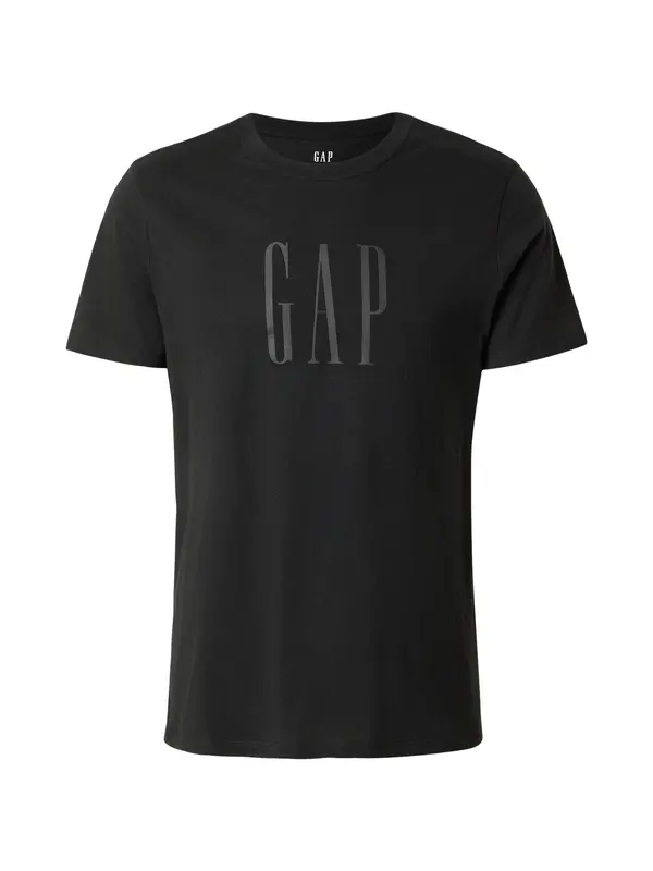 GAP GAP Majica 'EVERYDAY'  antracit siva / crna