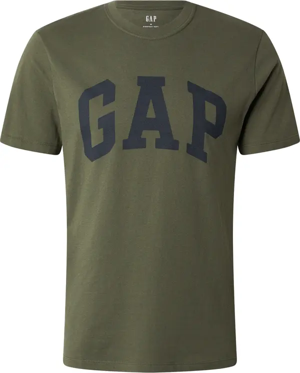 GAP GAP Majica 'EVERYDAY'  maslinasta / crna
