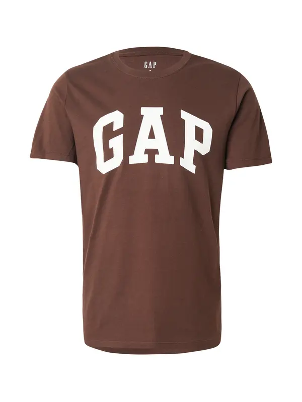 GAP GAP Majica 'EVERYDAY'  smeđa / bijela