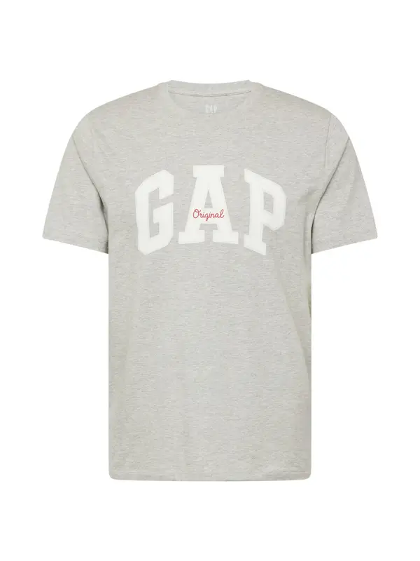 GAP GAP Majica 'EVERYDAY'  svijetlosiva / bijela