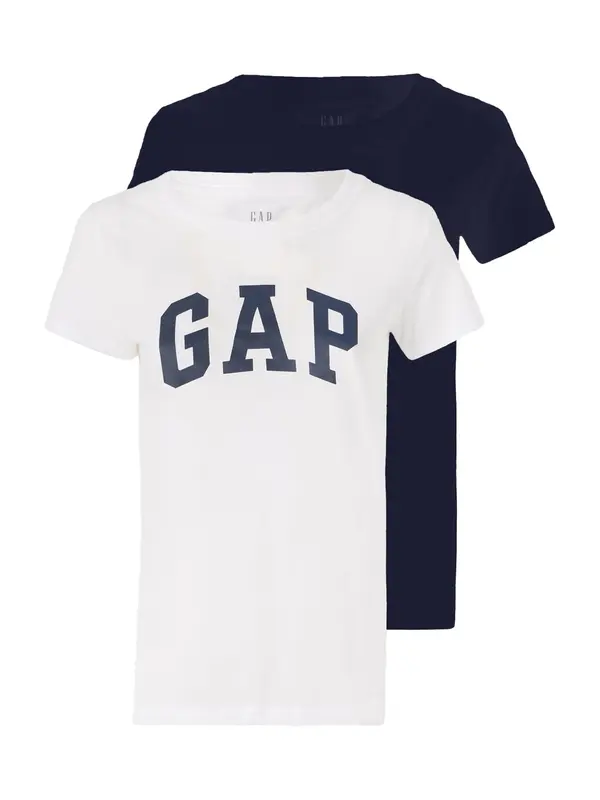 GAP GAP Majica 'FRANCHISE CLSC'  mornarsko plava / bijela