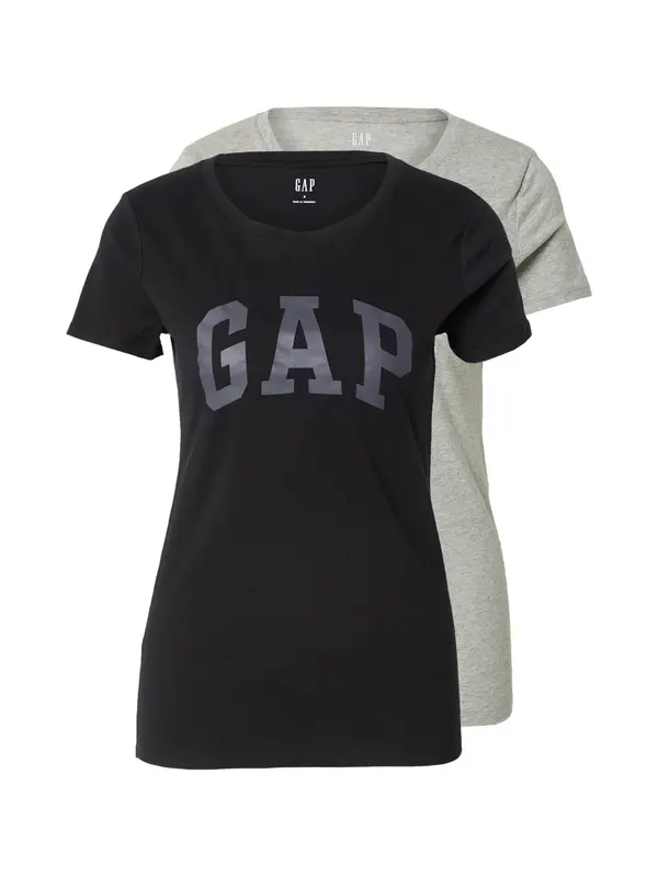 GAP GAP Majica 'FRANCHISE CLSC'  morsko plava / siva melange / crna / bijela