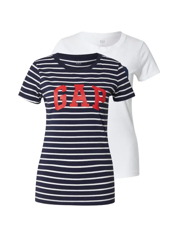 GAP GAP Majica 'FRANCHISE'  mornarsko plava / crvena / bijela