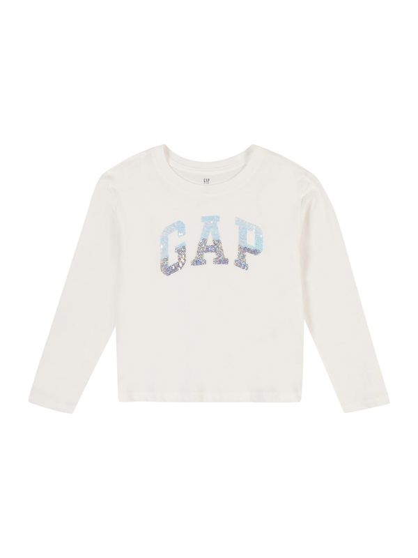 GAP GAP Majica  indigo / svijetloplava / srebro / prljavo bijela