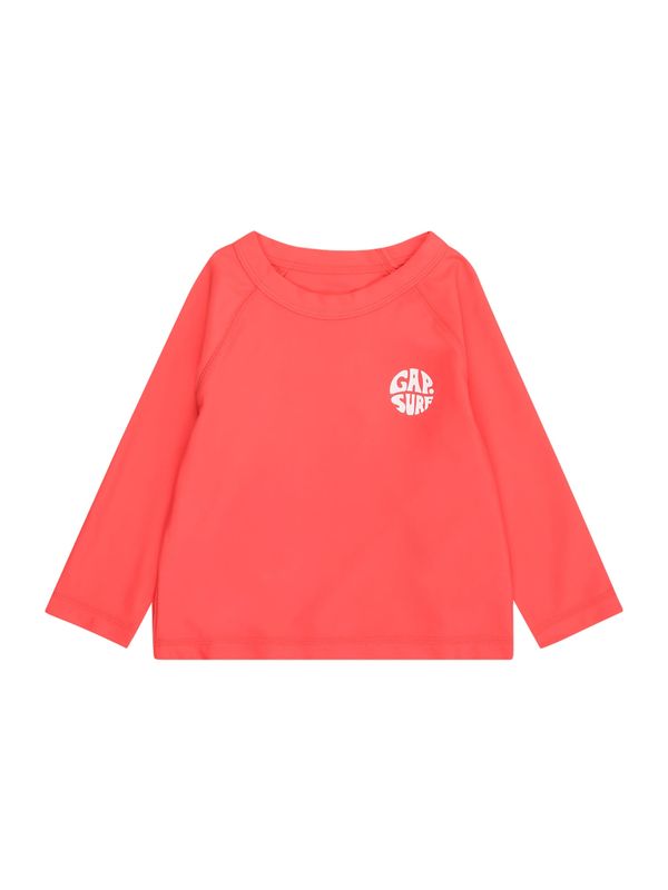GAP GAP Majica  koraljna / bijela