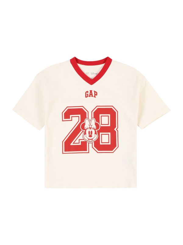 GAP GAP Majica  krvavo crvena / bijela