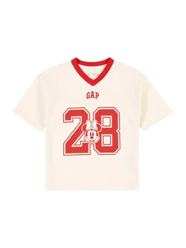 GAP GAP Majica  krvavo crvena / bijela