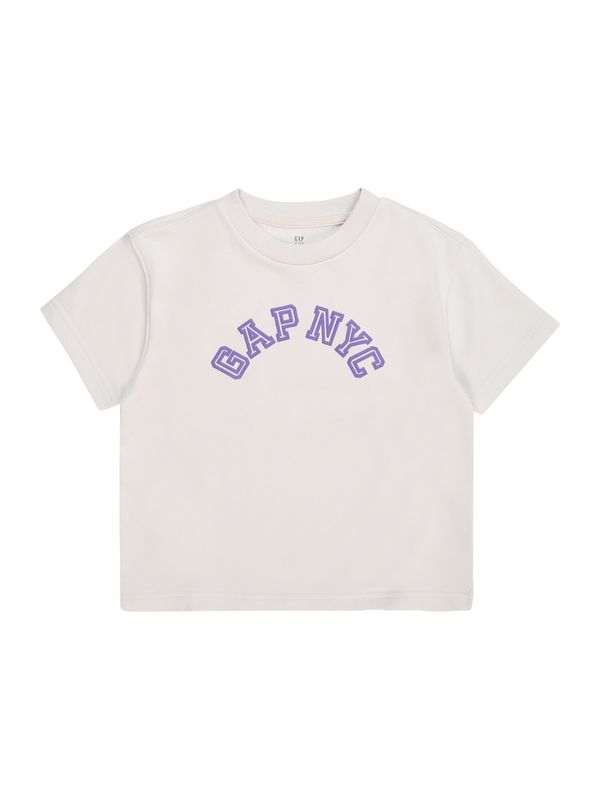 GAP GAP Majica  ljubičasta / bijela