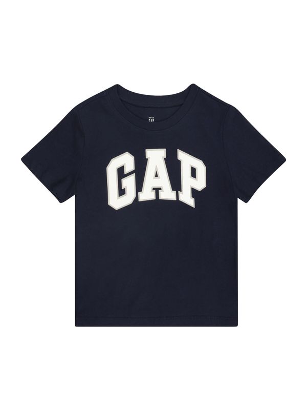 GAP GAP Majica  mornarsko plava / siva / bijela