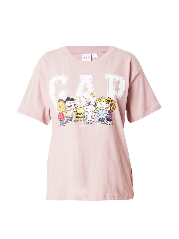 GAP GAP Majica  nude / svijetlobež / žuta / prljavo bijela