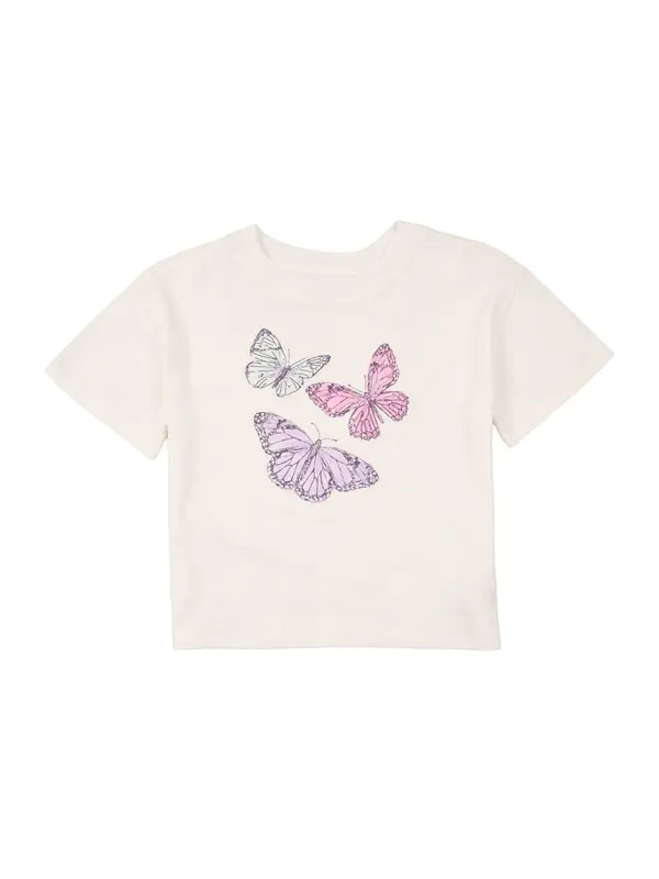 GAP GAP Majica  pastelno plava / lila / roza / prljavo bijela
