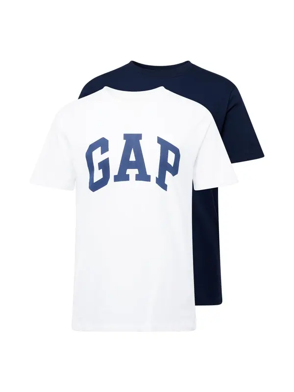 GAP GAP Majica  plava / morsko plava / bijela