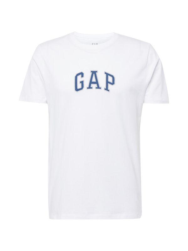 GAP GAP Majica  plava / svijetlosiva / bijela