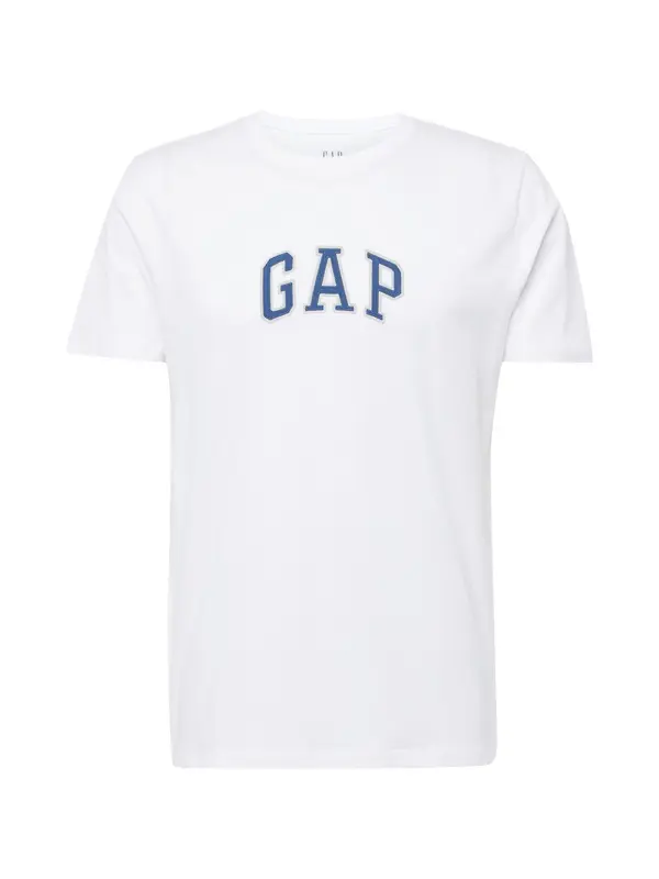 GAP GAP Majica  plava / svijetlosiva / bijela