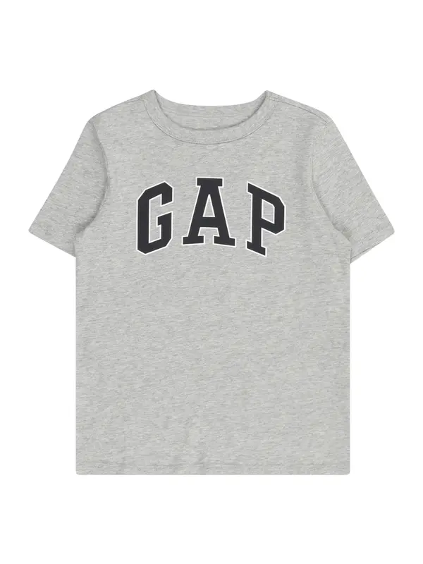 GAP GAP Majica  siva melange / crna / bijela