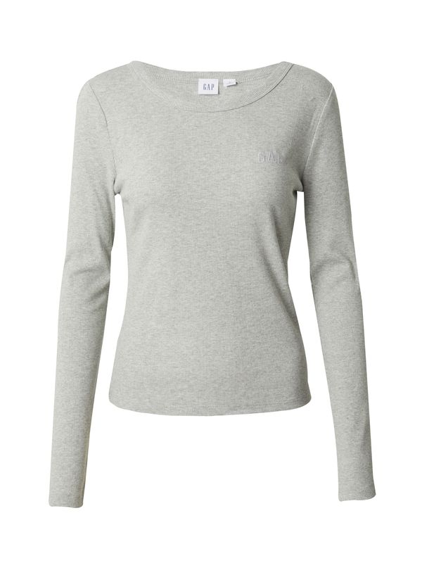 GAP GAP Majica  siva melange