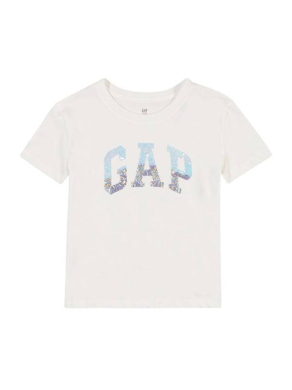 GAP GAP Majica  svijetloplava / bijela