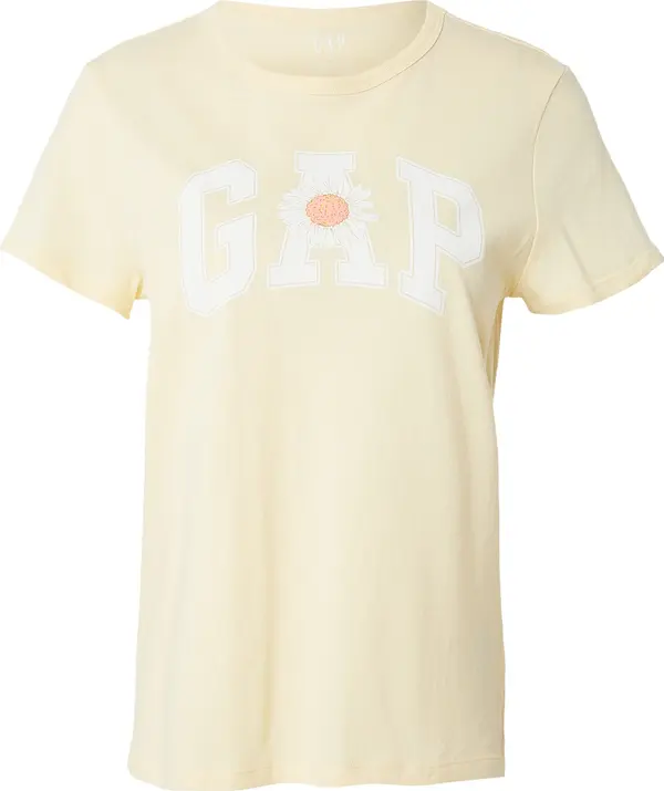 GAP GAP Majica  svijetložuta / tamo žuta / losos / bijela