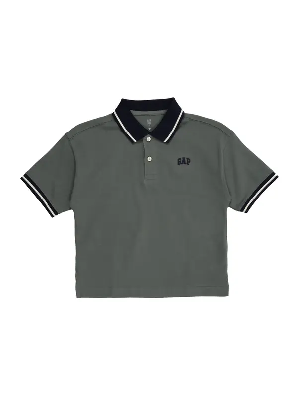 GAP GAP Majica  zelena / crna / bijela