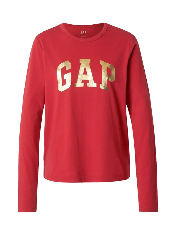 GAP GAP Majica  zlatna / crvena